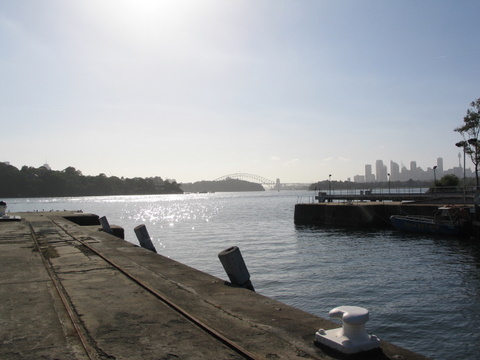 Woolwich Dock - looking towards Sydney