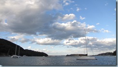 Looking toward Barrenjoey from Coasters Retreat