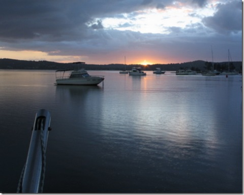 Sunrise at Marmong Point