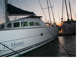 Te Moana at sunrise in Mooloolaba